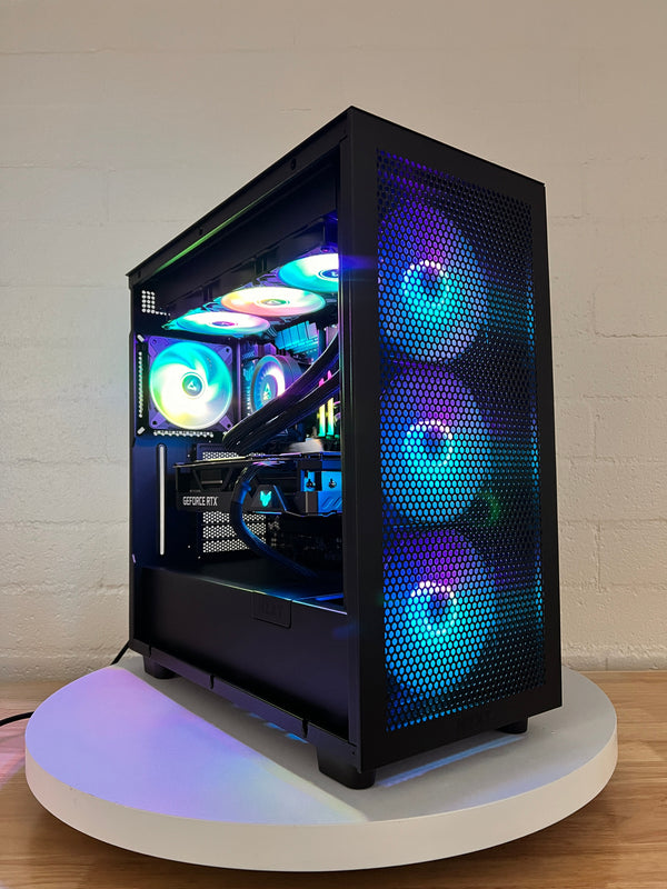 NZXT H7 Flow B: AMD Ryzen 7 9800X3D / 48GB DDR5 / 2TB SSD / RTX 4090 Gaming PC